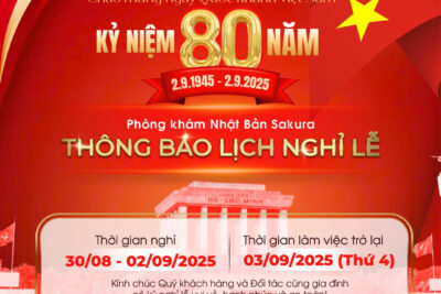 THÔNG BÁO NGHỈ LỄ QUỐC KHÁNH 2/9